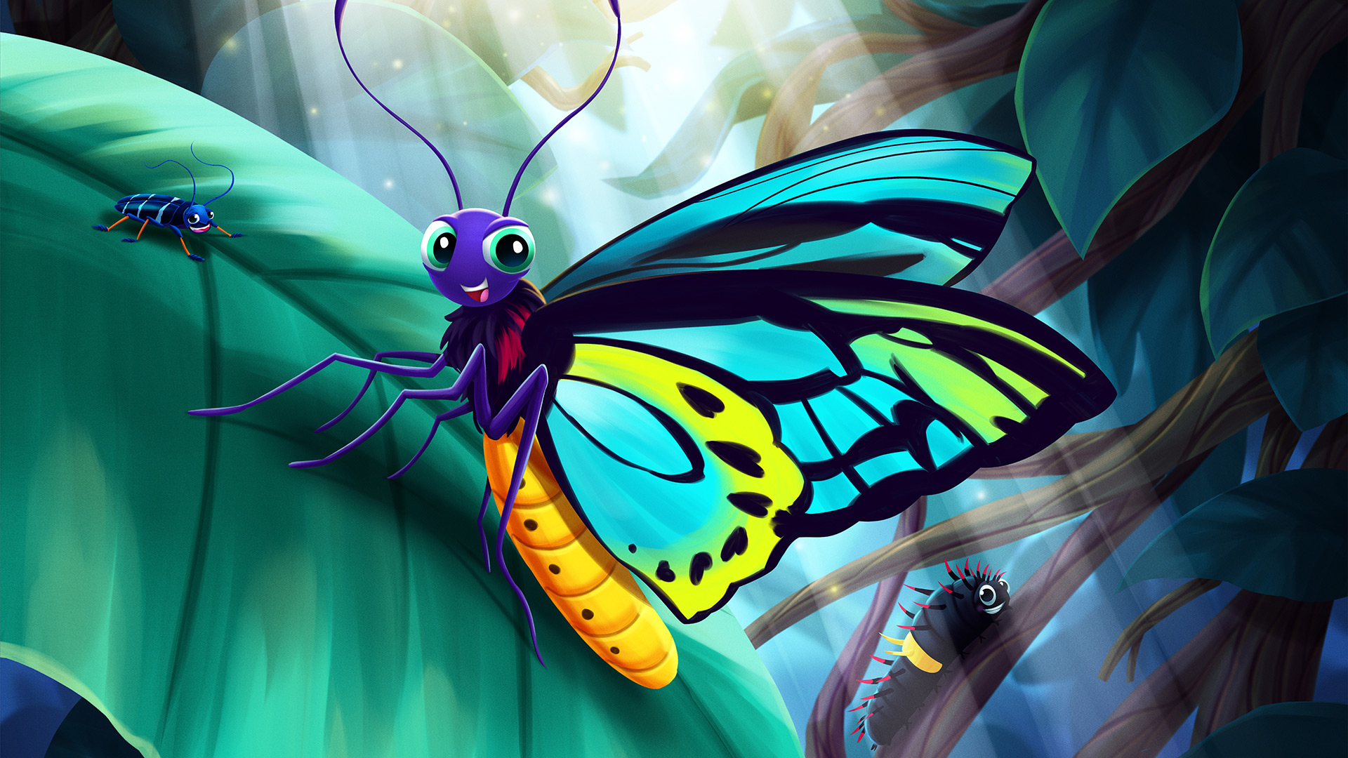 VBS ANIMALS 23 BUTTERFLY Wide 
